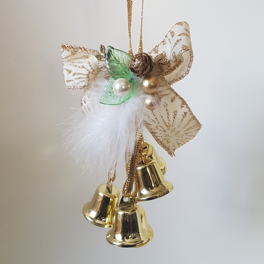 Bow and Bells Ornament